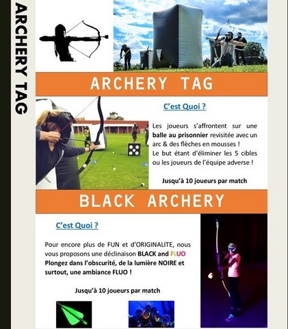 archery tag mobile à domicile