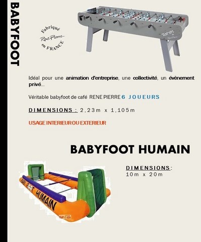 babyfoot rene pierre streetevent babyfoot humain